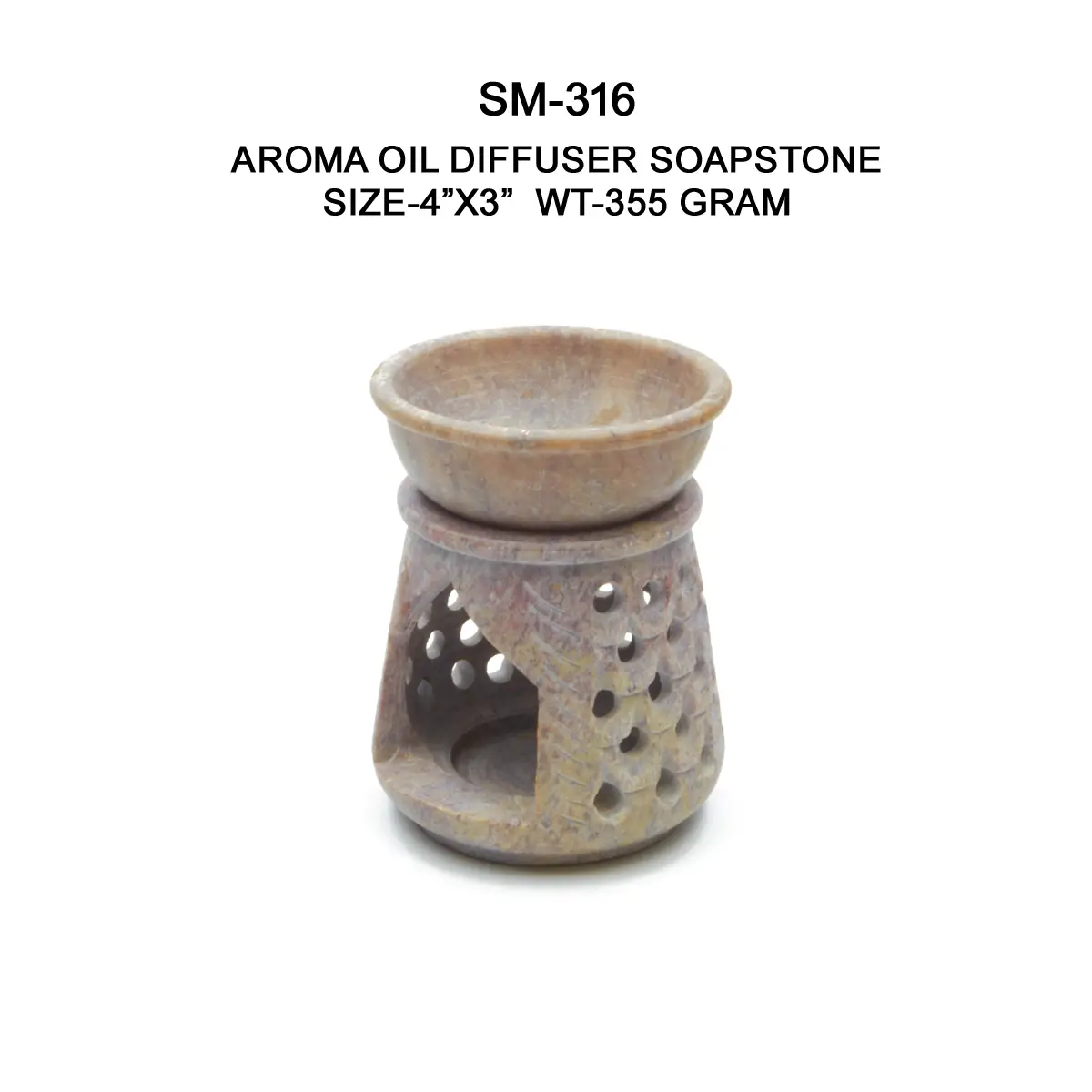 AROMA OIL DIFFUSER SOAPSTONE